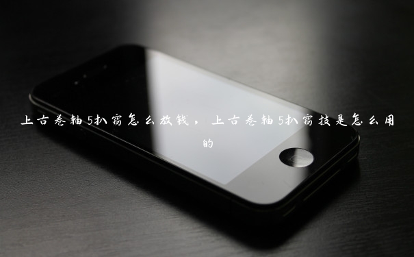 上古卷轴5扒窃怎么放钱,上古卷轴5扒窃技是怎么用的 上古卷轴5扒窃怎么放钱,上古卷轴5扒窃技是怎么用的